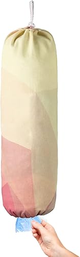 Miniatura 17 de TOGETRUE - Organizador de bolsas de plástico con soporte de pared, dispensador para el hogar, soporte para bolsas de comestibles resistente