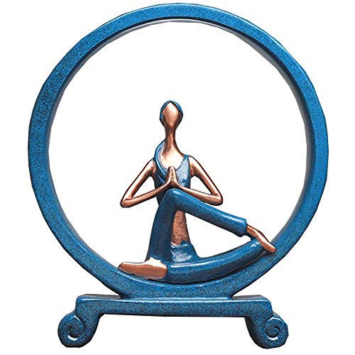 Statues de lecture et de yoga : sublimez la décoration de votre table et bureau