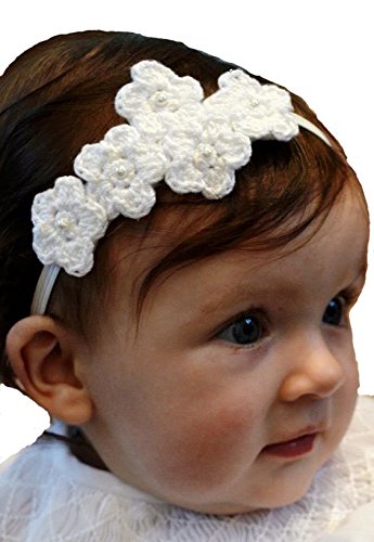 Mansi Crotia And Handicraft Babys Woollen Princes Hairband (HH-003, White, Small) (B07DT1337V) Amazon Price History, Amazon Price Tracker
