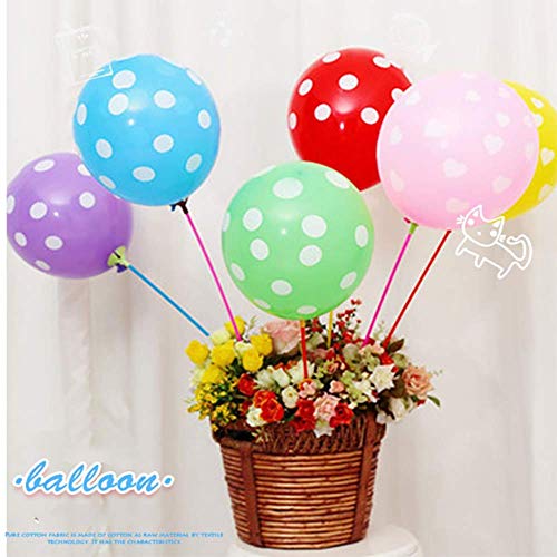 Genrics Creative éPaississement Dessin Animé pour Enfants Jouer 100 Pièces Mignon Couleur Ballons Décoratifs