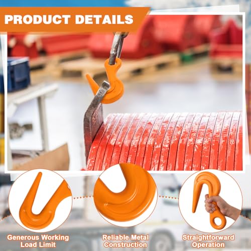 Crochet de tri pour sécuriser le levage d'usine de construction avec acier allié - 3