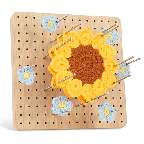 image for Aeelike Stainless Steel Rod Pins for Blocking Board, Knitting & Croche