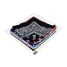 QUMAO Pañuelos Bandanas de Modelo de Paisley para Cuello/Cabeza Multicolor Múltiple para...