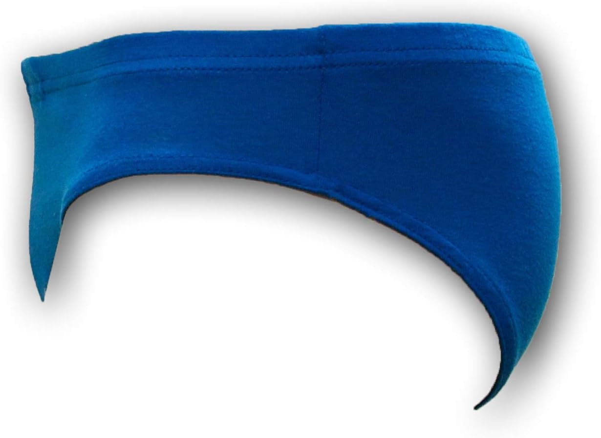 Andrew Scott Men's Cotton Color Sport Briefs |All Natural Cotton Underwear | Multi Packs -Colors - Image 4