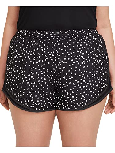 Image of Nike Dry Tempo Running Shorts Plus Size (Black Starry 3X)