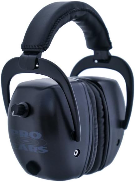 Pro Ears - Pro Tac Mag Gold - Military Grade Electronic Hearing Protection and Amplification - NRR 30 - Range Ear Muffs