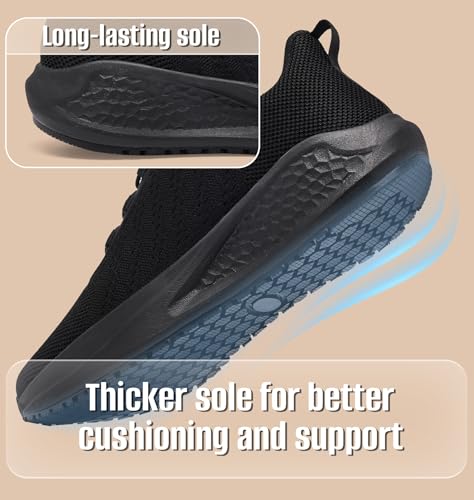 SHULOOK Non Slip Work Shoes for Men Slip Resistant Kitchen Chef Slip On Work Sneakers Restaurant Food Service Footwear Comfortable Mesh Walking Shoes4