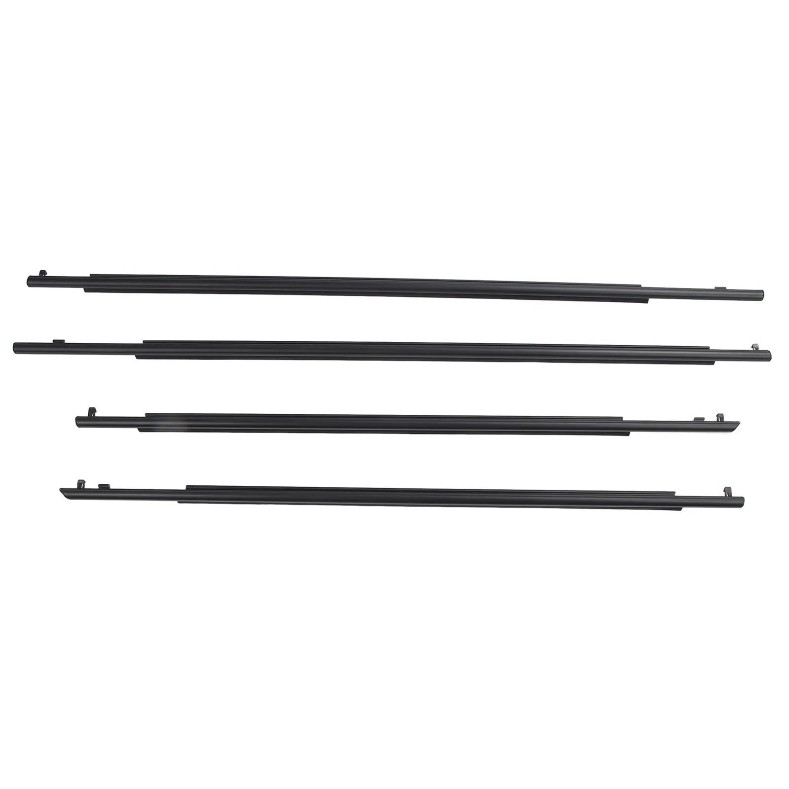 Lkhjdbiy One Color Car Edge Fit For Prius 2010 To 2015 4 Pcs Door Belt Moulding Weatherstrips 75710‑47021 Outside Window Seal