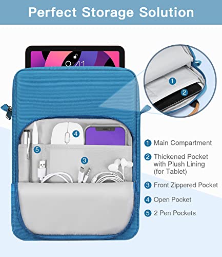 Image of MoKo 9-11 Inch Tablet Sleeve Bag Handle Carrying Case with Shoulder Strap