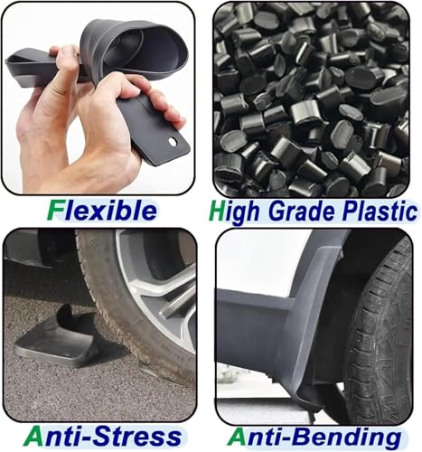 Garde-boue VW Polo 9N durables et flexibles pour une protection longue durée