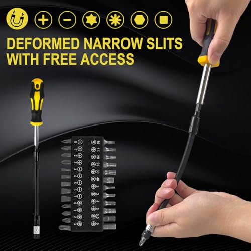 ZBXSNK 43 Piece Magnetic Screwdrivers Set with Case - Image 4