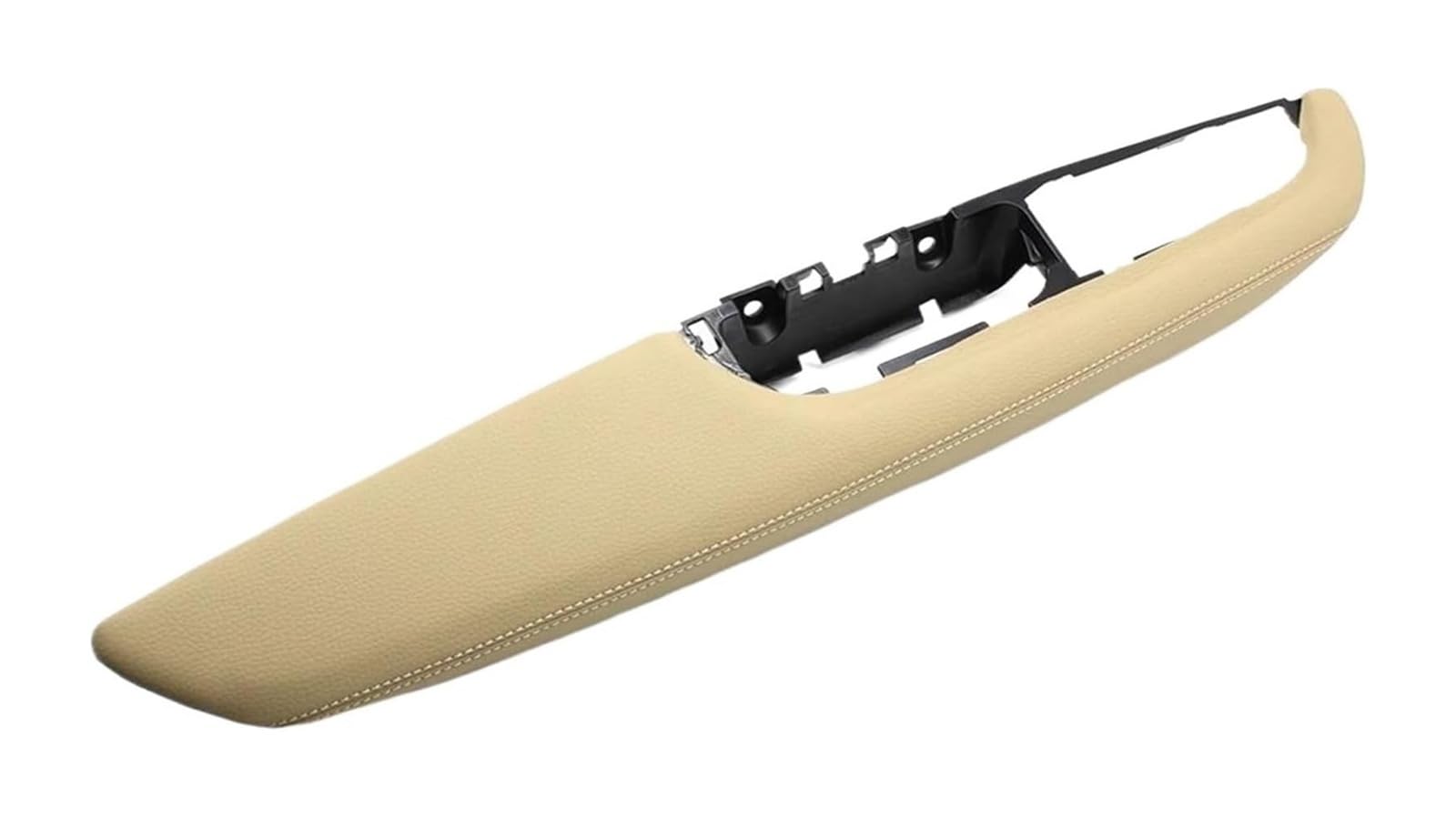 FANGZIQF Inner Door Pull Handles for X5 for X6 E70 E71 E72 2007-2013 Interior Armrest Door Handle Front Left Outer Frame Panel(Beige)