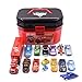 Lihgfw Toy Story Corsa Lega Nero Tempesta del Lampo Model Car Storage Box Set Valigia Adatta ai Bambini Ragazzi e Ragazze (Color : Nero)
