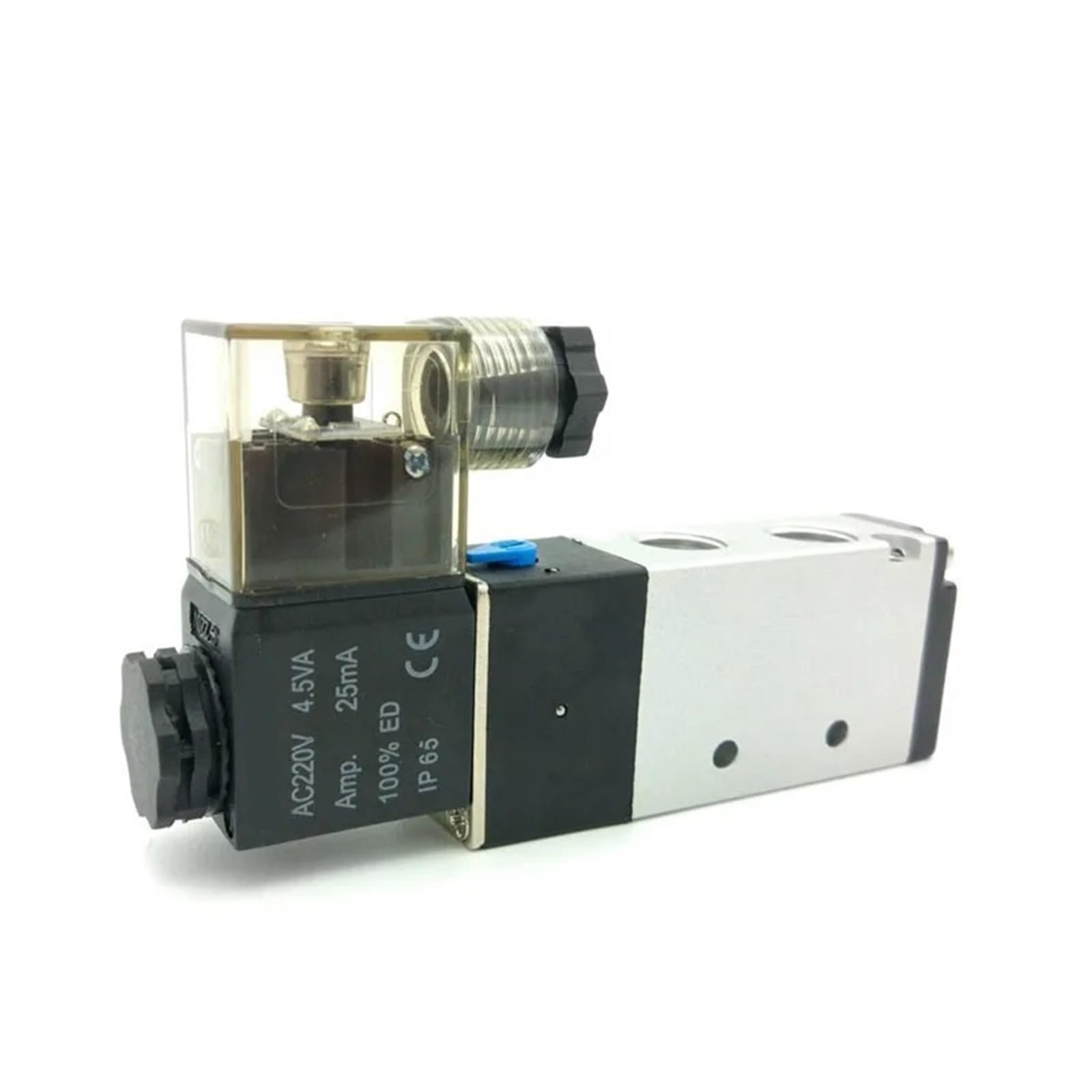 Électrovanne 4V210-08 G 1/4 pneumatique DC12V à deux positions 2 pièces
