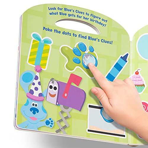 Melissa & Doug Blue's Clues & You! Children's Book - Poke-A-Dot: Shapes with Blue - FSC Certified - image 2