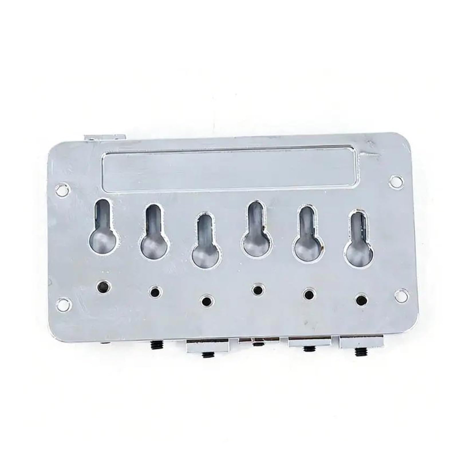 Accesorio De Instrumento De Aleación De Zinc Fijo Para Puente De Guitarra De 6 Cuerdas | Puente de guitarra