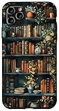 Books Coffee and Flowers Vintage Library