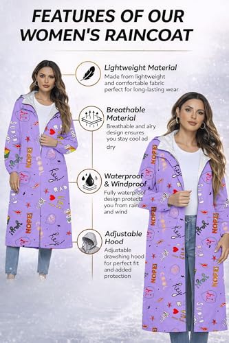 Image of Womens Waterproof Raincoat