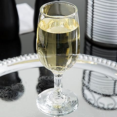 SET of 4, Libbey 3766 Embassy 6.5 oz Wine Glass w/Signature party picks Cover