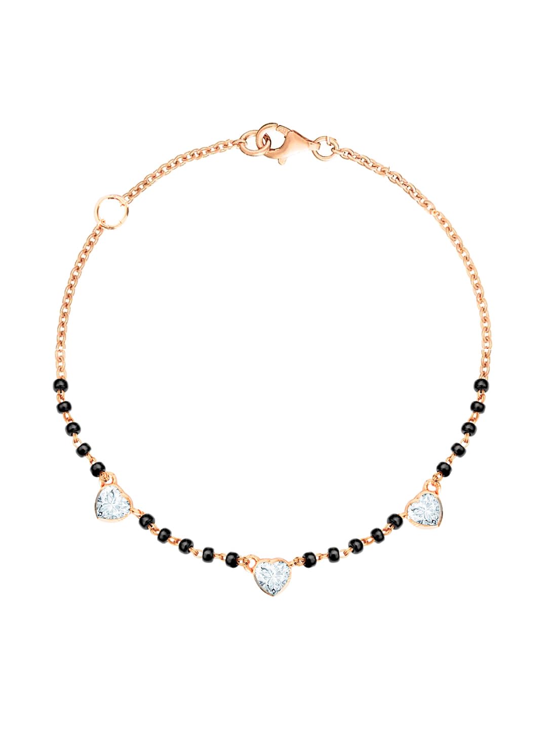 MINUTIAE Heart Shape Hanging Anklet With Solitaire Crystal Diamonds Painjan Payal Leg Mangalsutra Chain Foot Jewellery For Women and Girls(Rose Gold) (B0CW3LGWDW) Amazon Price History, Amazon Price Tracker