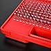 Pin Gauges, Pin Gage Set, M1(0.061”-0.250”)190pcs, Minus, Class ZZ, with Storage Case