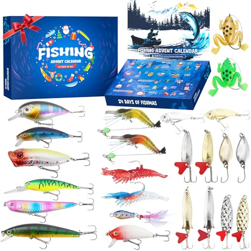 Advent Calendar Fishing Advent Calendars Fishing Gifts for Men Teen