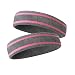 HOTER Sportline Head Band, Terry Cloth Headband, Sweat Band (2Pcs/3Pcs Pack)