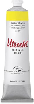 Utrecht Artists Oil Paint - Cadmium Yellow Hue, 150 ml tube