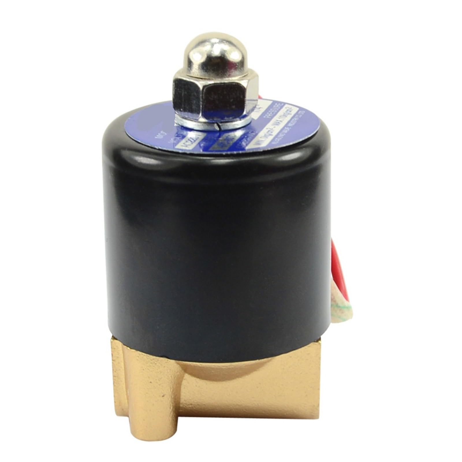 1PCS DN08 1/4 "magnetventil 12V 24V 220V Kupfer körper Kupfer Spule öl pneumatische ventil(12V)