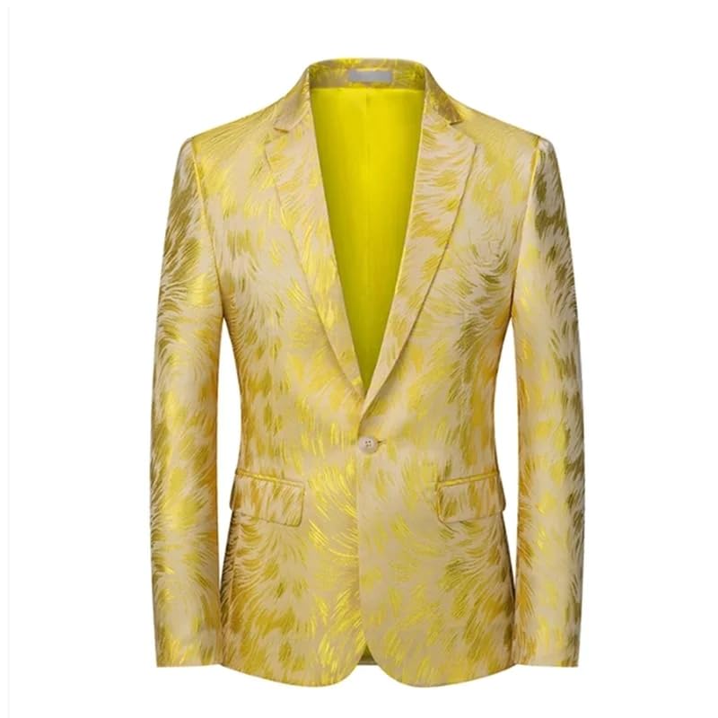 Men's Suit Wedding Party Dress Jacket Slim Fit Blazers4