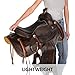 Schneiders Apache II Trail Saddle | Artisan-Crafted Comfort for Every Horse Ride | Color Dark Oil | Size 15