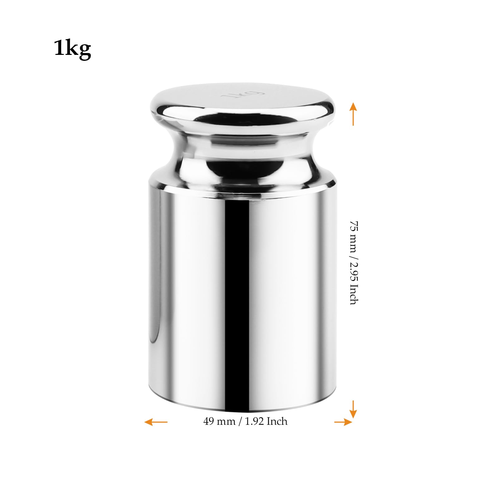MUKCHAP 1kg Calibration Weight, M1 Class 1000g Scale Calibration Weight for Laboratory, Factory, Supermarket — Amazon image 2