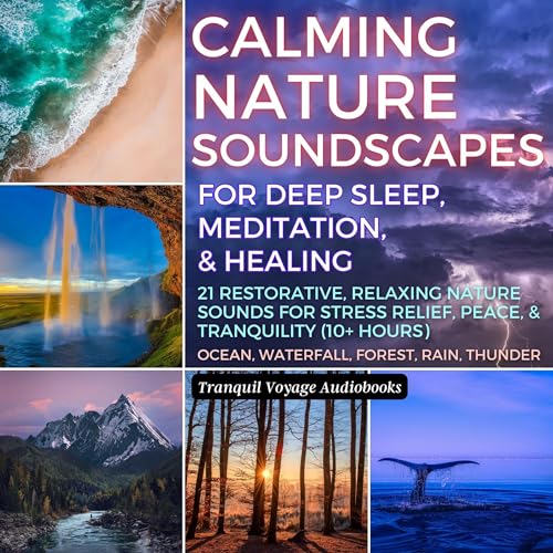 『Calming Nature Soundscapes for Deep Sleep, Meditation, and Healing』のカバーアート