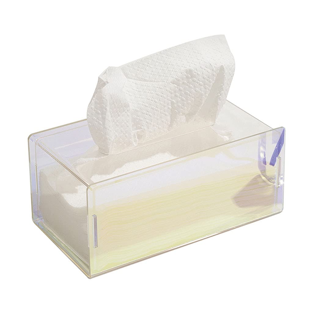 Portafazzoletti Multifunzionale BOX TESSUA TRASPARENTE Design creativo scatola di tessuto domestica soggiorno camera da letto decorazione desktop decorazioni decorazioni tessuti semplici deposito di t