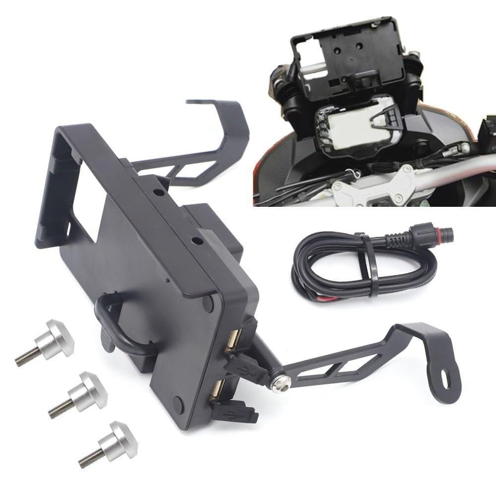 Soporte para Teléfono de Motocicleta Compatible con Ducati para Multistrada 1200S 1200 950 Enduro Soporte móvil Universal Motocicleta