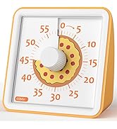 LIORQUE Visual Timer for Kids 60-Minute Countdown Timer Kitchen Minuteur Time Management for Clas...