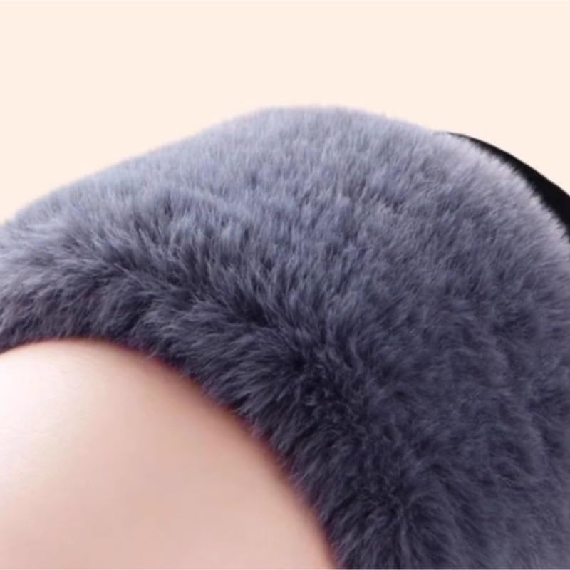 Exercise, Protection Thickened Plush Knee Pads Warm Knitted Knee Pads Cold Legs Thickened Knee Pads for Fitness, Cycling, Running, Playing Football