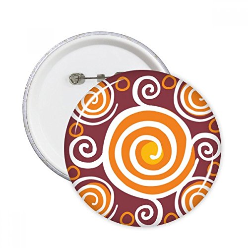 Pins ronde Mexique totems pour personnaliser un sac à dos ou une veste en jean un look unique