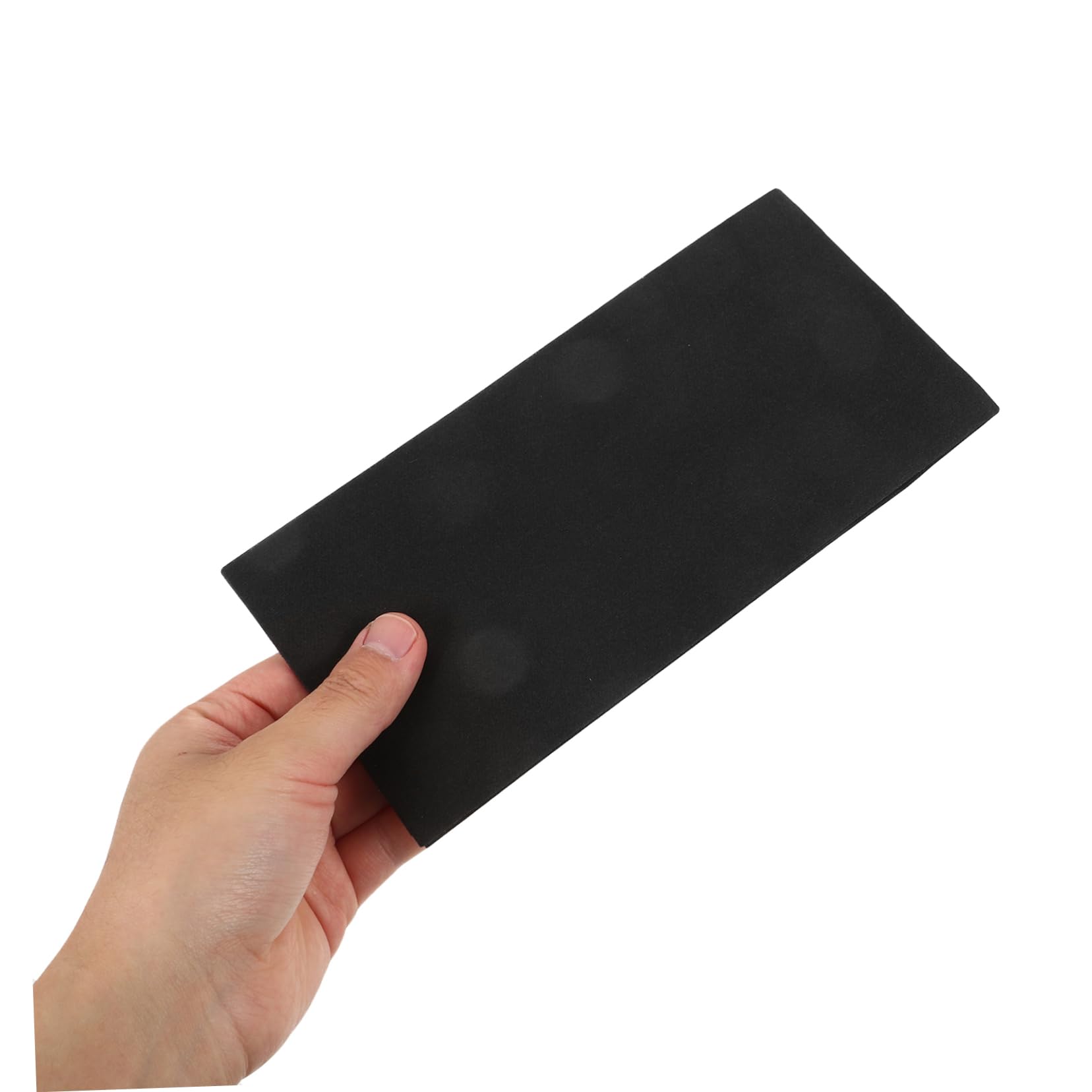 Didiseaon Servilletas Desechables Suaves y Plegables de Pulpa de Madera 50 Negras Decoración de Mesa para Hoteles y Fiestas