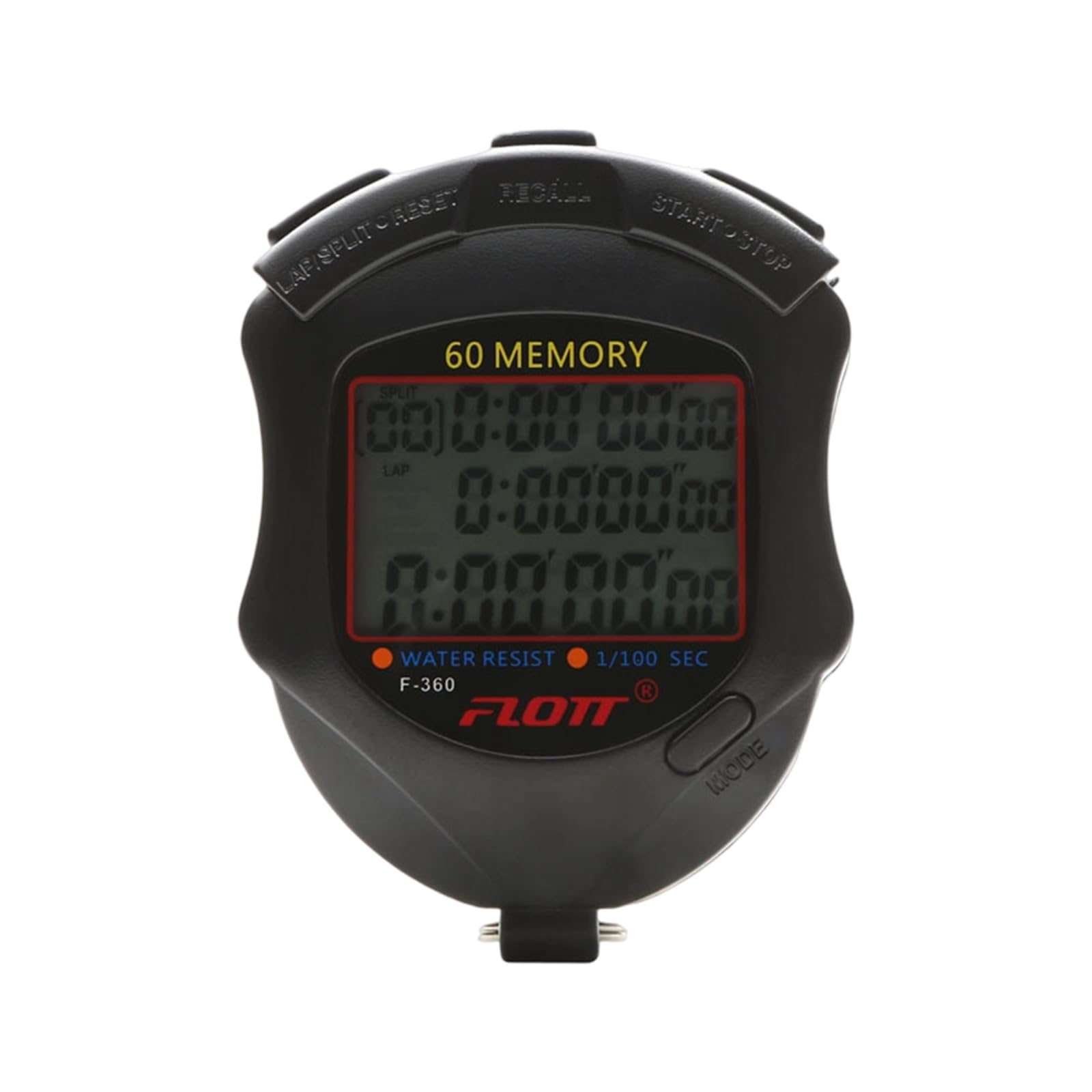 Multifunctional Stopwatches with Countdown Timer for Swimming Running Timer Stopwatches Digital Sports Multiple Lap Memory