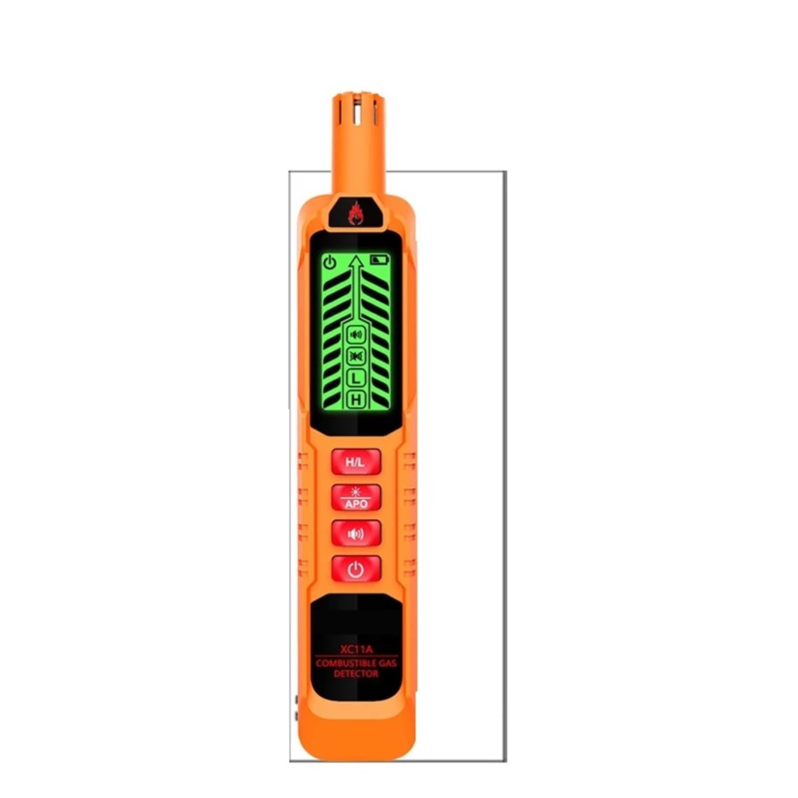 Rilevatore di gas, Rilevatore di perdite gas XC11A/B combustibile Mini portatile for la localizzazione del naturale(XC11A)