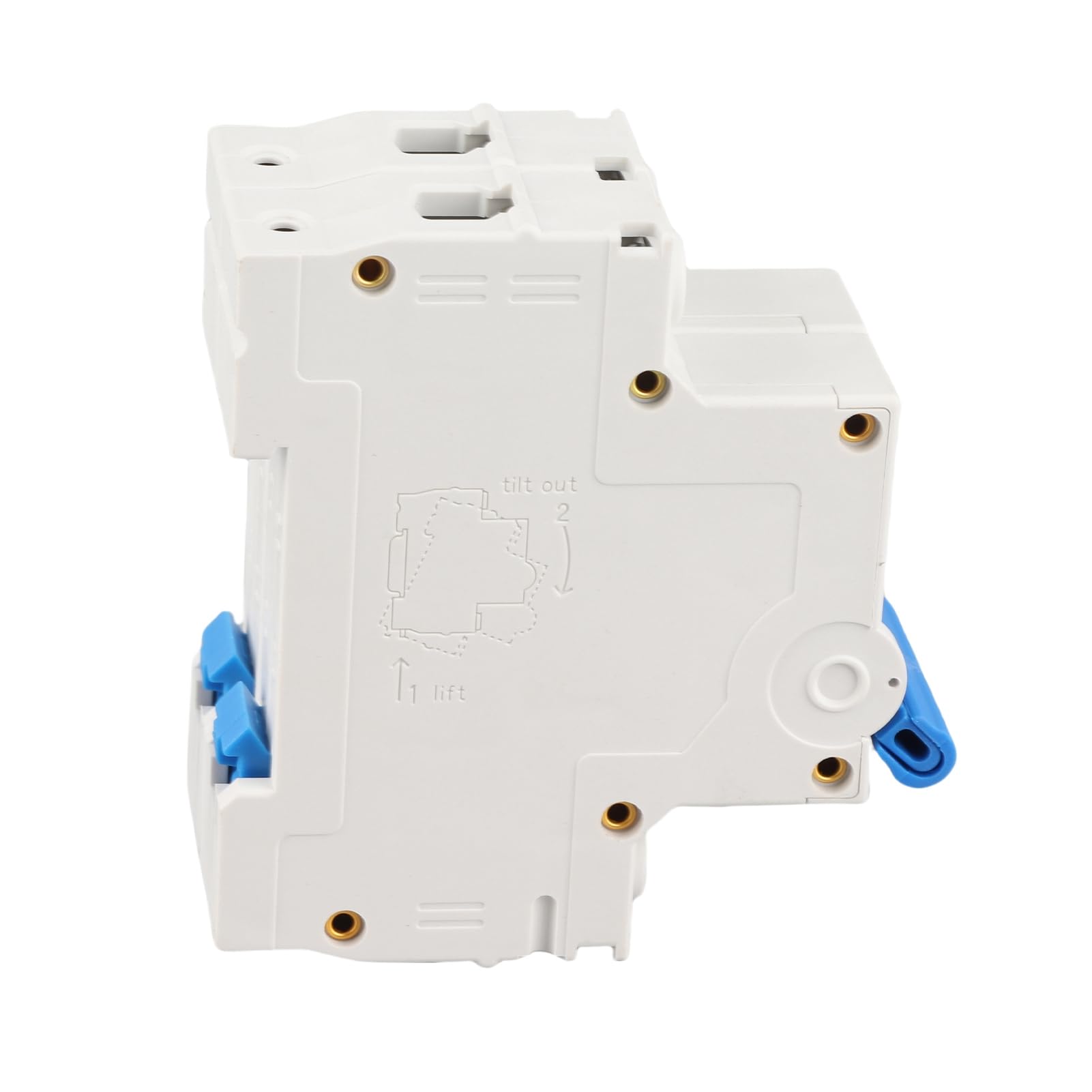 1 szt. wyłącznik różnicowoprądowy, DZ47-63 2 bieguny 220 / 380 V 32 A RCCB Miniaturowy wyłącznik różnicowoprądowy z zabezpieczeniem przed przeciążeniem, zabezpieczenie przed zwarciem, montaż na szynie