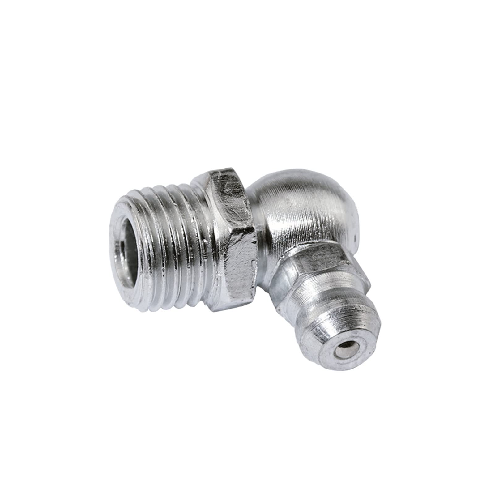 Filettature BSP M6 M8 M10 Capezzoli Per Grasso Idraulico In Acciaio - Filettature BSP 1/8, M6, M8, M10, Angoli 45° E 90° Capezzoli Grasso BSP 1/8 M6 M8 M10 Acciaio Angoli 45° 90 - Foto 9