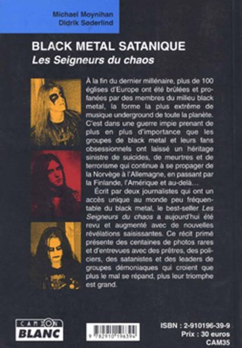 BLACK METAL SATANIQUE Les seigneurs du chaos