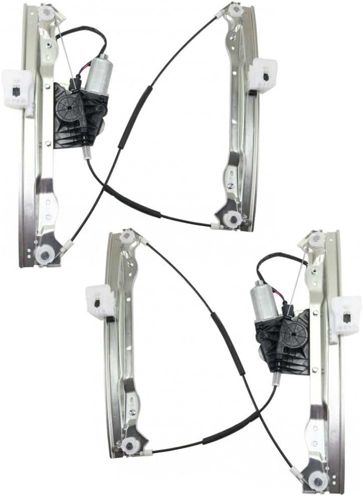 For Chrysler Sebring Window Regulator Assembly 2007 2008 2009 2010 Passenger Side | Front | Sedan | Power | Cable | w/ 1 Up | w/Anti Pitch | CH1351165 | 68020568AA