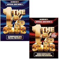 The 1% Club Official Quiz Book 1 & 2 Collection 2 Books Set By BBC Studios