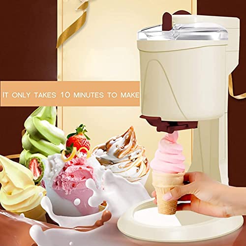 Foto von Cakunmik Eismaschine Mit Kompressor, Softeismaschine Für Zuhause, Aluminiumfolie in Lebensmittelqualität Maschine Frozen, Maschine Eismaschine