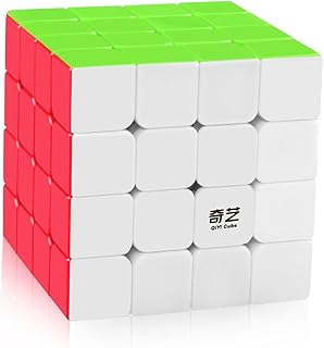 D-FantiX QYTOYS Qiyuan S 4x4 Speed Cube Stickerless Cube 4x4x4 Magic Puzzle Toys Educational Gifts for Kids
