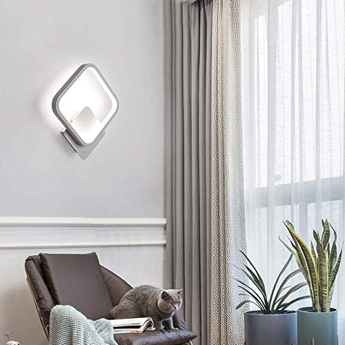 Aplique de pared LED acrílico Times L para salón 3