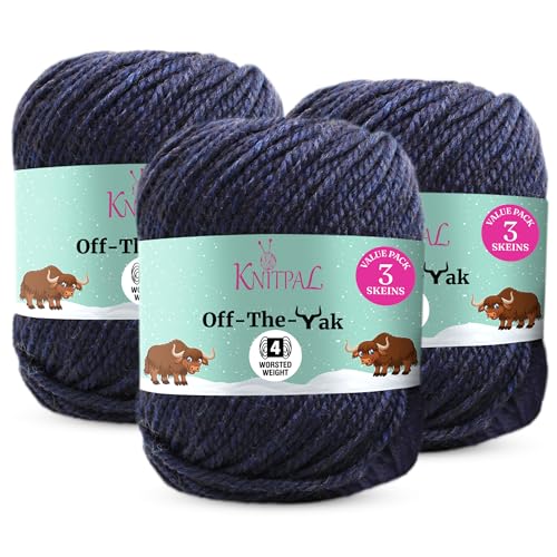 Wool Blend Aran Weight Yarn